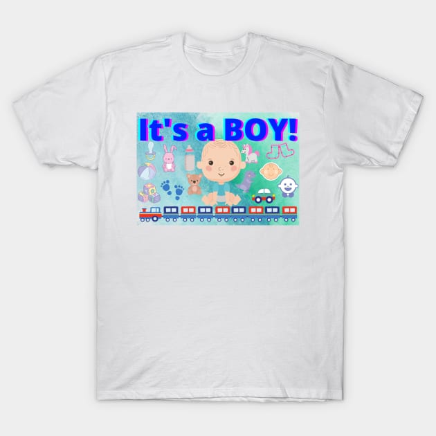 It's a Boy T-Shirt by BRIJLA